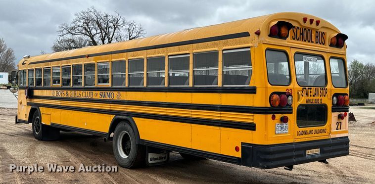 image for item ND9129 1998 Blue Bird TC2000 school bus