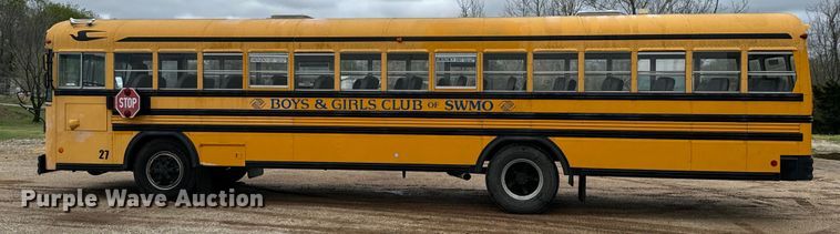 image for item ND9129 1998 Blue Bird TC2000 school bus