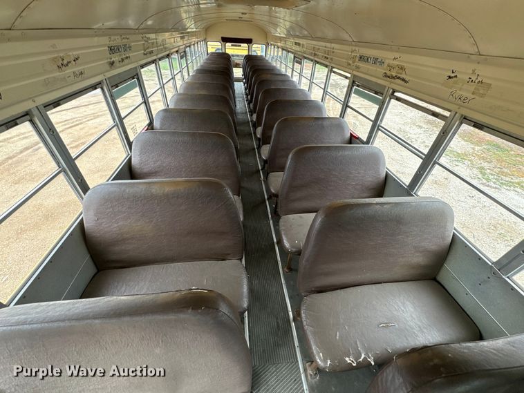 image for item ND9129 1998 Blue Bird TC2000 school bus