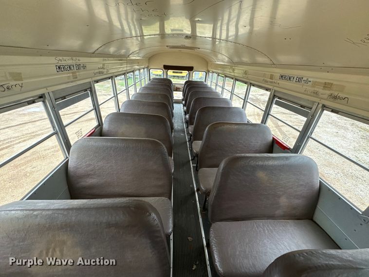 image for item ND9129 1998 Blue Bird TC2000 school bus
