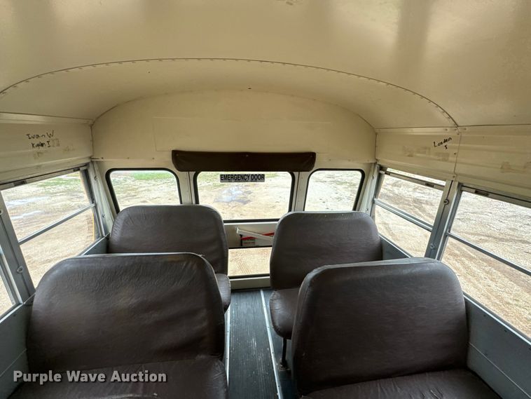image for item ND9129 1998 Blue Bird TC2000 school bus