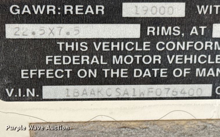 image for item ND9129 1998 Blue Bird TC2000 school bus