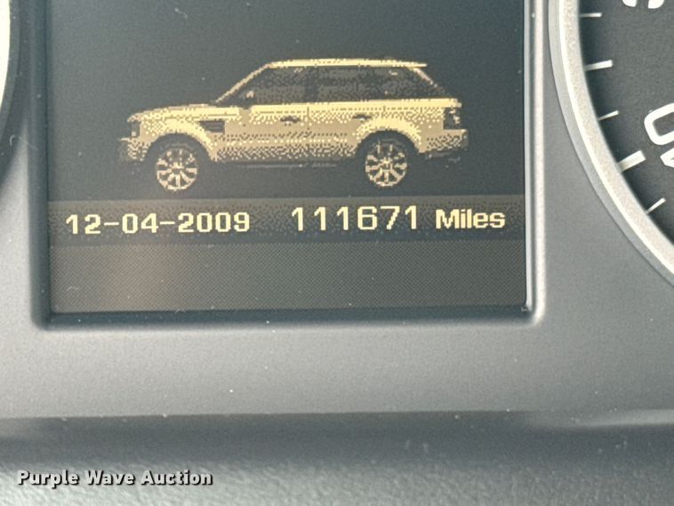 image for item ND9159 2011 Land Rover Range Rover Sport SUV