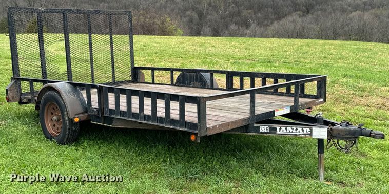 image for item ND9163 2015 Lamar utility trailer
