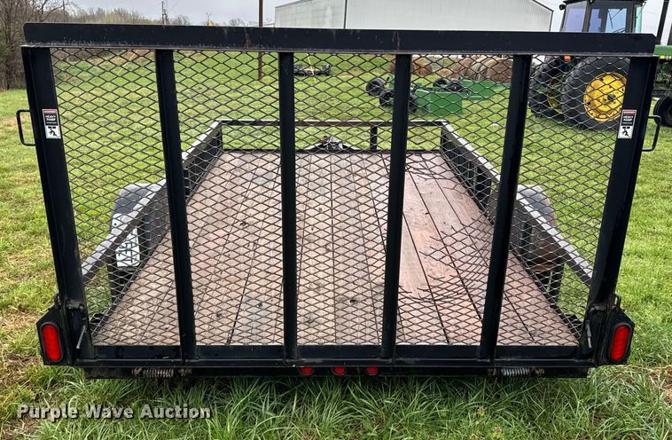 image for item ND9163 2015 Lamar utility trailer