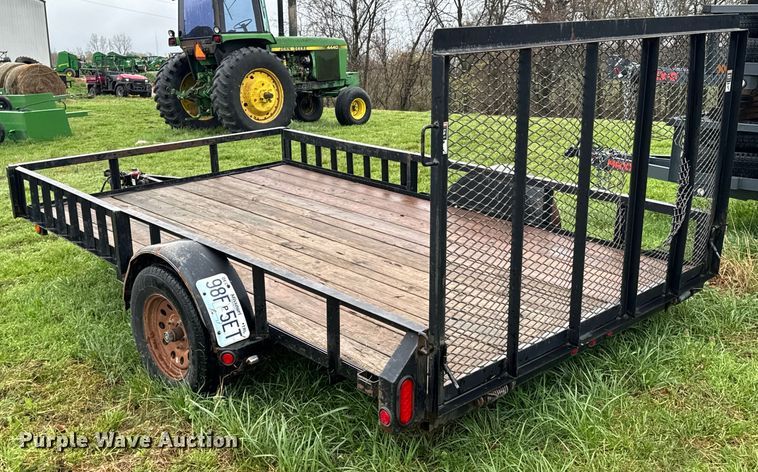 image for item ND9163 2015 Lamar utility trailer