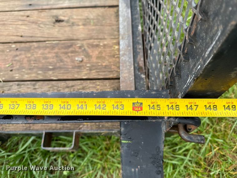 image for item ND9163 2015 Lamar utility trailer