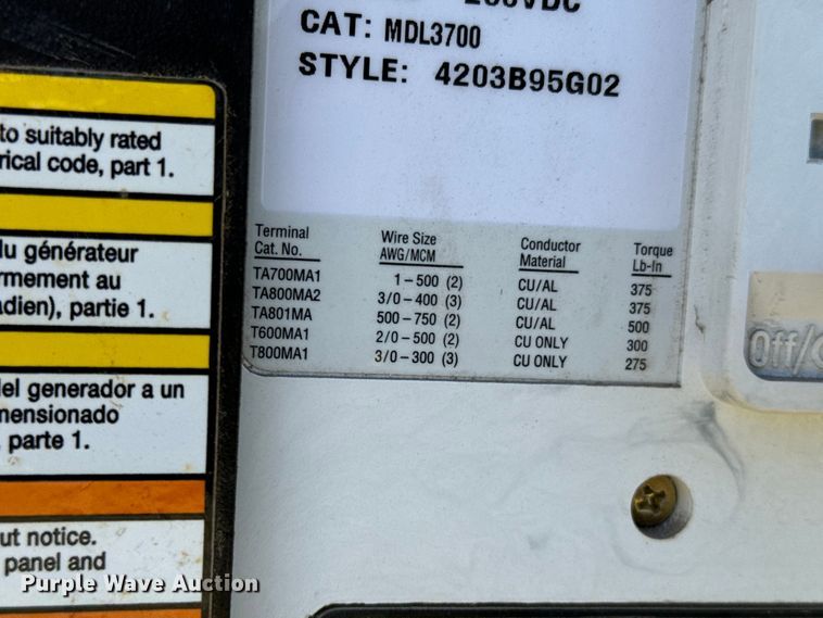 image for item ND9170 Caterpillar Olympian generator