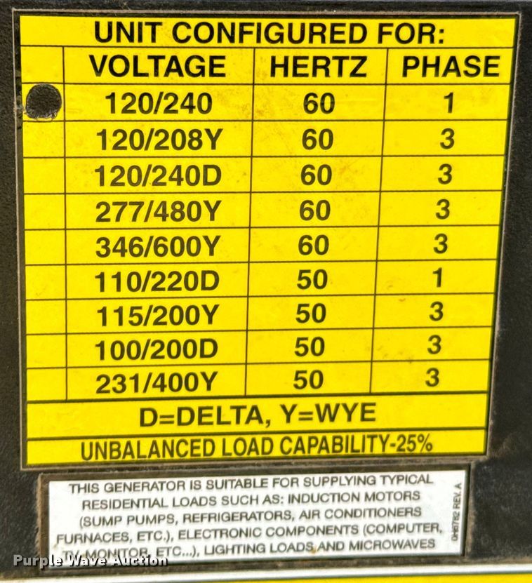 image for item ND9170 Caterpillar Olympian generator
