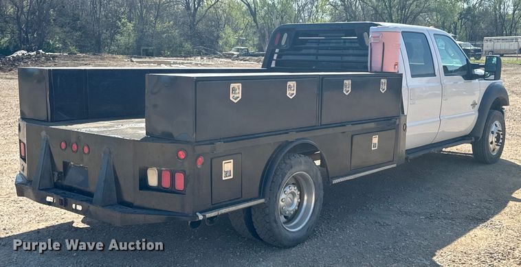 image for item ND9189 2012 Ford F450 Super Duty Lariat Crew Cab utility / service truck