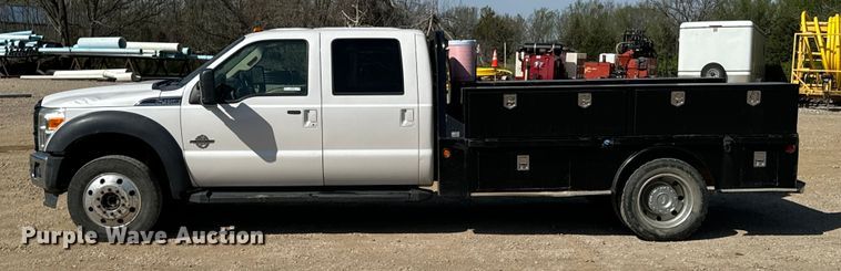 image for item ND9189 2012 Ford F450 Super Duty Lariat Crew Cab utility / service truck