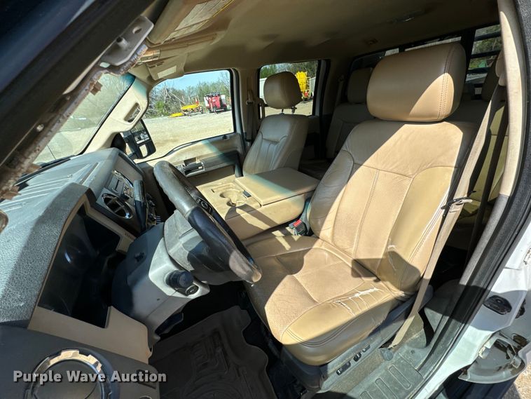 image for item ND9189 2012 Ford F450 Super Duty Lariat Crew Cab utility / service truck