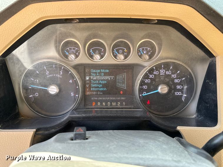 image for item ND9189 2012 Ford F450 Super Duty Lariat Crew Cab utility / service truck