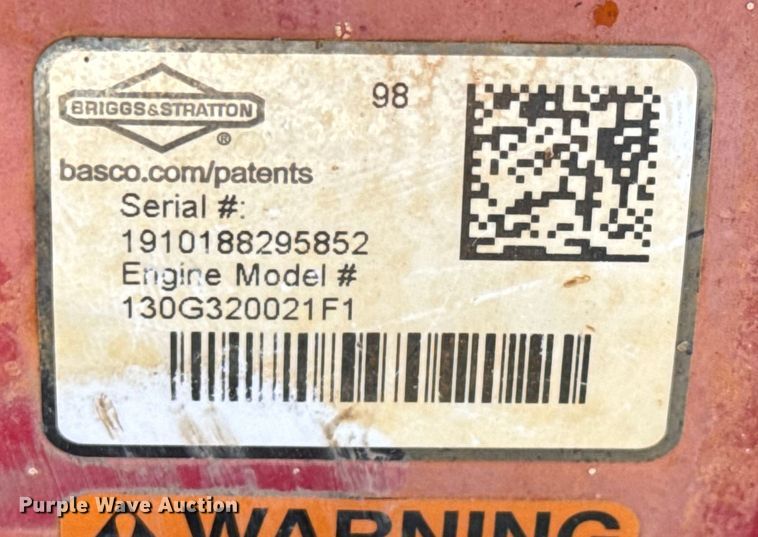 image for item NH9093 Generac  GP1800 generator