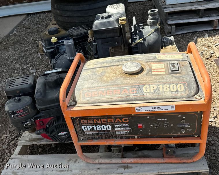 image for item NH9093 Generac  GP1800 generator