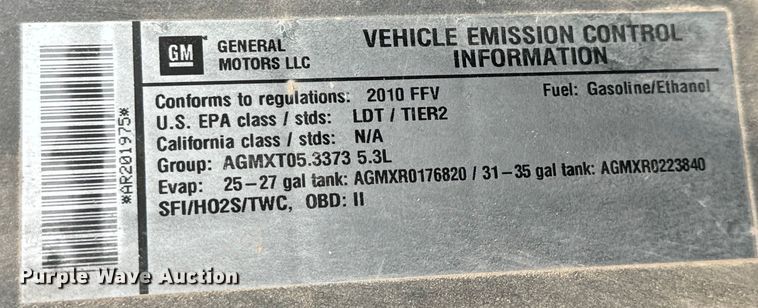 image for item NH9164 2010 Chevrolet  Tahoe LT SUV