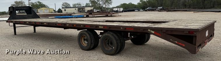 image for item NH9166 1997 Shop built  equipment trailer