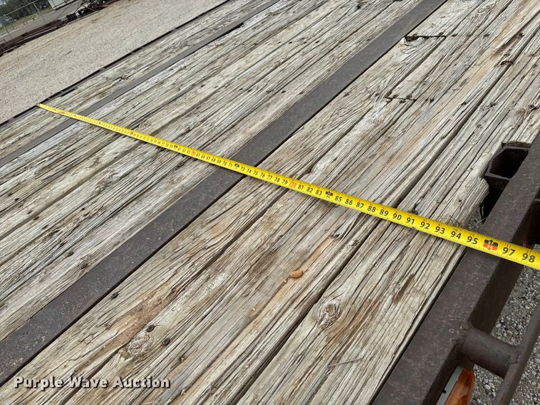 image for item NH9166 1997 Shop built  equipment trailer