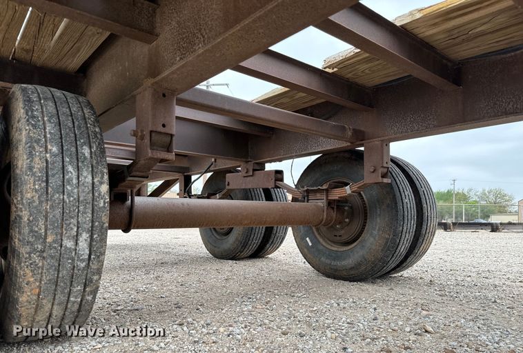 image for item NH9166 1997 Shop built  equipment trailer