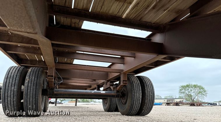 image for item NH9166 1997 Shop built  equipment trailer