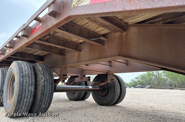 image for item NH9166 1997 Shop built  equipment trailer