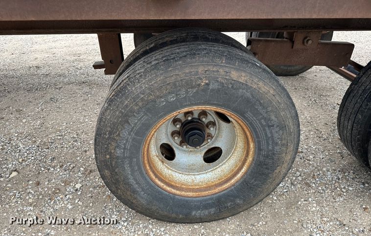 image for item NH9166 1997 Shop built  equipment trailer