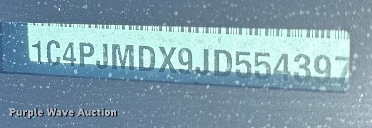 image for item NT9077 2018 Jeep Cherokee  SUV