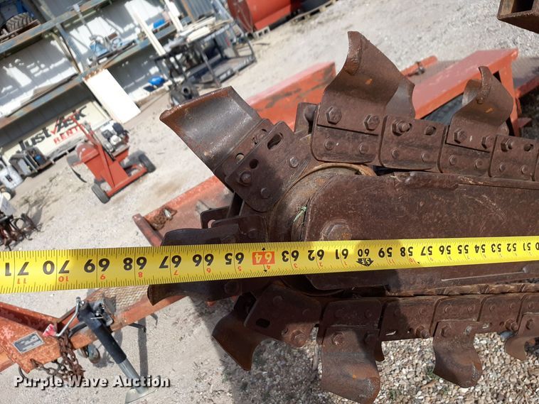 image for item NV9035 2003 Ditch Witch 1820H trencher with trailer