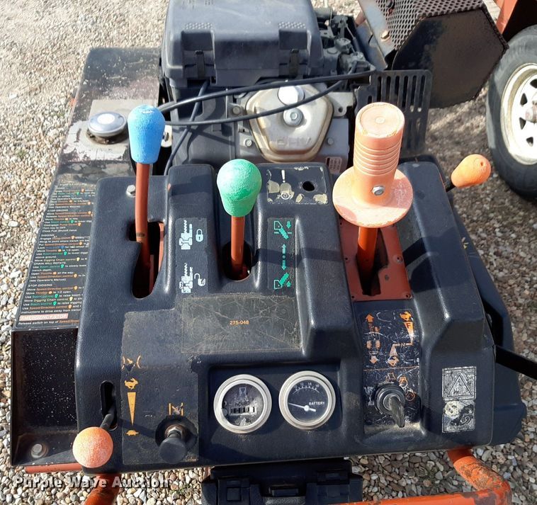 image for item NV9035 2003 Ditch Witch 1820H trencher with trailer