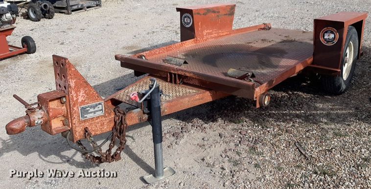 image for item NV9035 2003 Ditch Witch 1820H trencher with trailer