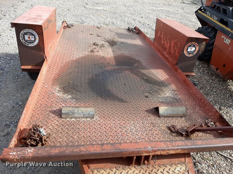 image for item NV9035 2003 Ditch Witch 1820H trencher with trailer