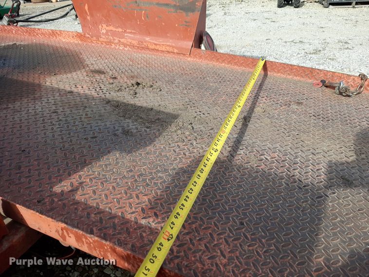 image for item NV9035 2003 Ditch Witch 1820H trencher with trailer