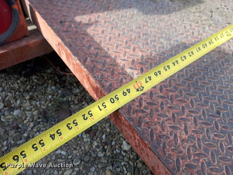 image for item NV9035 2003 Ditch Witch 1820H trencher with trailer