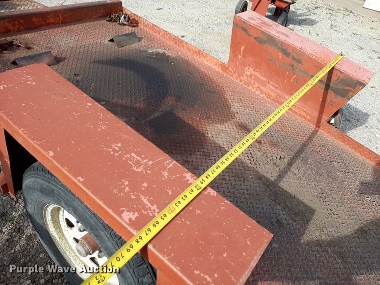 image for item NV9035 2003 Ditch Witch 1820H trencher with trailer