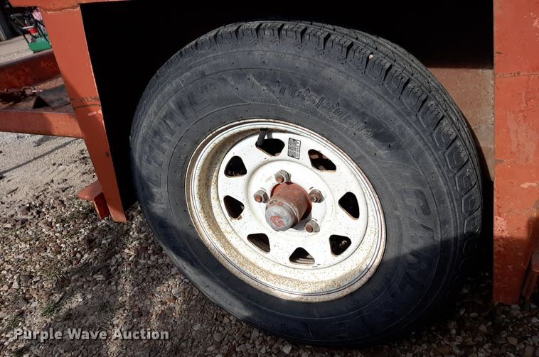 image for item NV9035 2003 Ditch Witch 1820H trencher with trailer