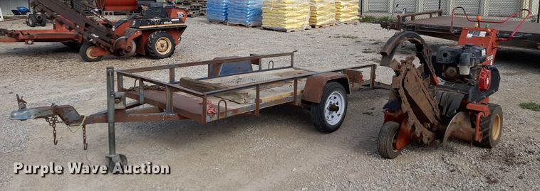 image for item NV9036 2006 Ditch Witch 1330 trencher with trailer