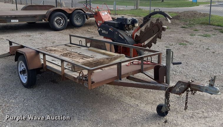 image for item NV9036 2006 Ditch Witch 1330 trencher with trailer