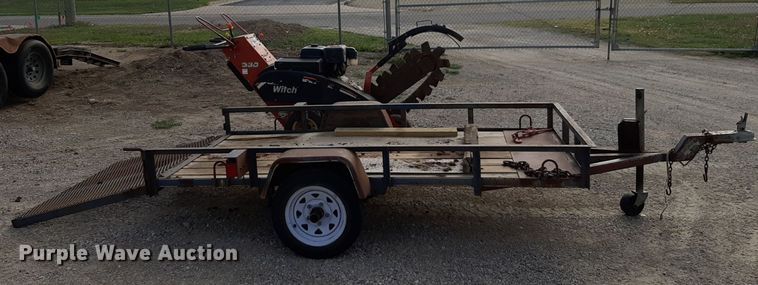 image for item NV9036 2006 Ditch Witch 1330 trencher with trailer