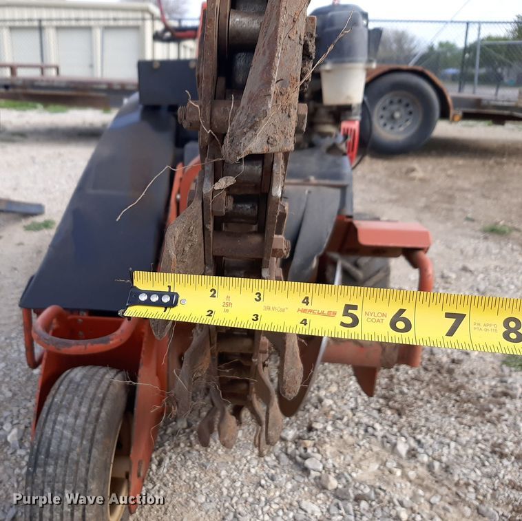 image for item NV9036 2006 Ditch Witch 1330 trencher with trailer