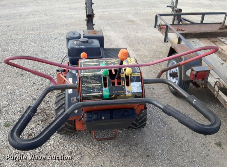 image for item NV9036 2006 Ditch Witch 1330 trencher with trailer