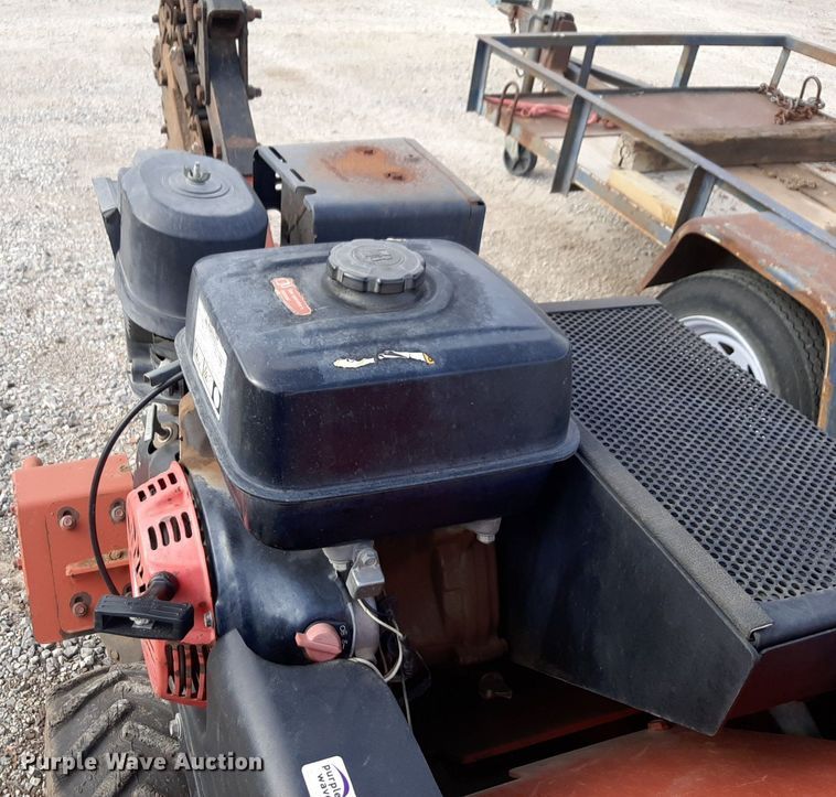 image for item NV9036 2006 Ditch Witch 1330 trencher with trailer