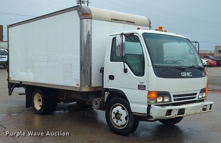 image for item NZ9549 1998 GMC W4500 box truck