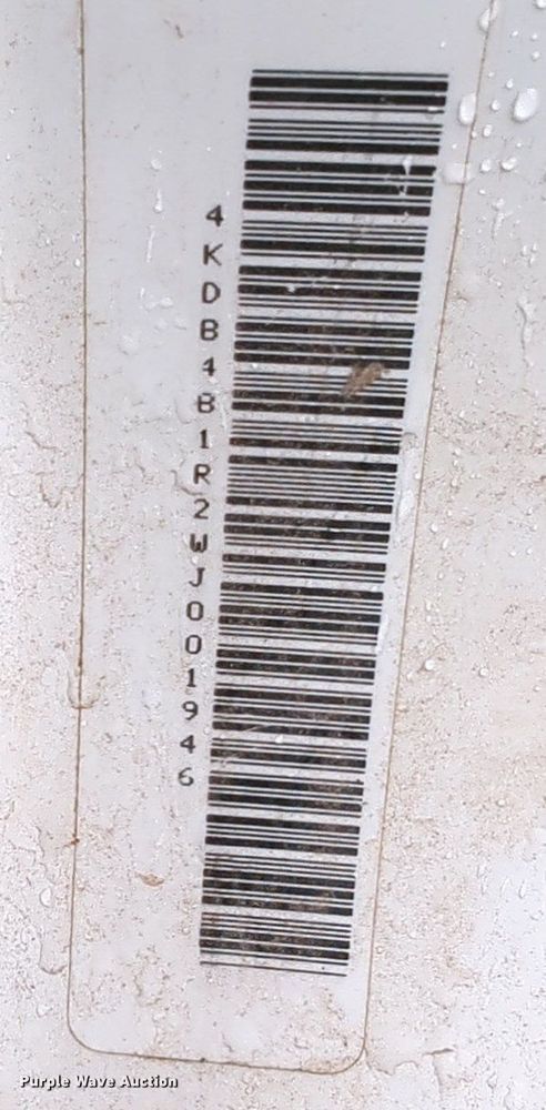 image for item NZ9549 1998 GMC W4500 box truck