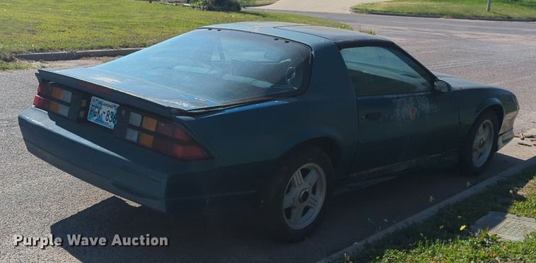 image for item NZ9629 1992 Chevrolet Camaro 