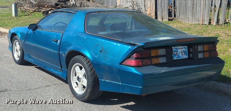 image for item NZ9629 1992 Chevrolet Camaro 