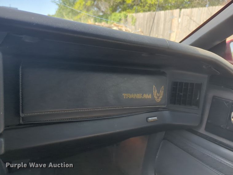 image for item NZ9630 1985 Pontiac Trans AM 