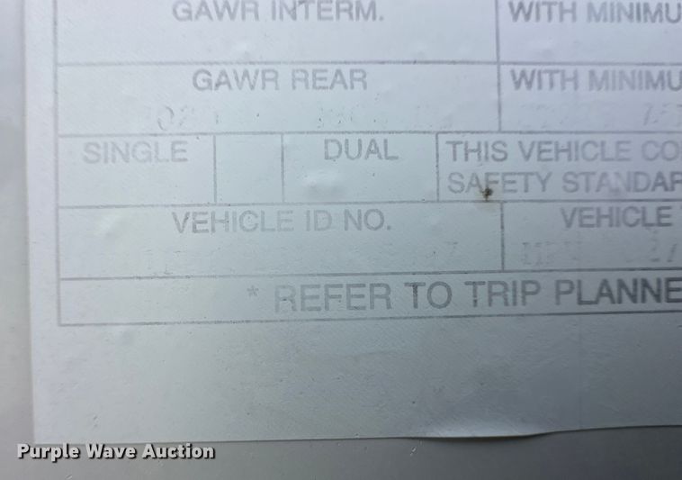 image for item OA9707 2001 Gulf Stream camper