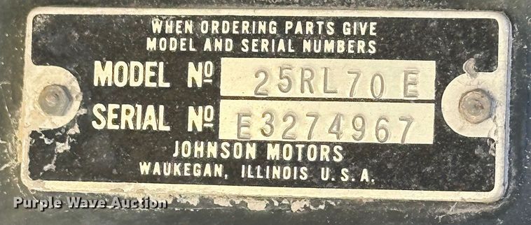 image for item OE9045 1958 Crestliner boat