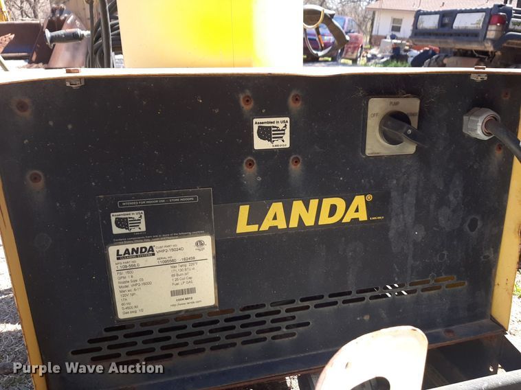 image for item OF9687 Landa VHP2-15024D pressure washer