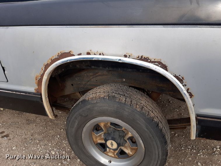 image for item OF9693 1988 Chevrolet S10 pickup truck